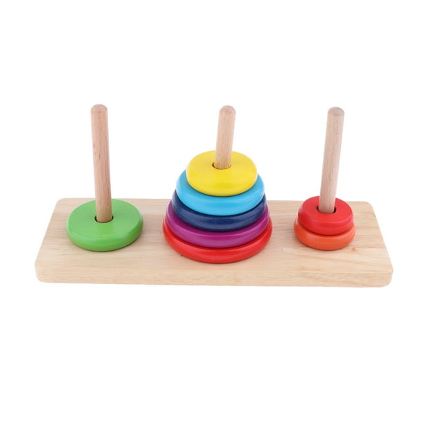 Sorting Block Stack Toys Learning Game Birthday Gift for Toddler Children 03